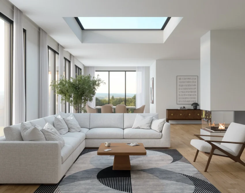 Sectional Sofa Rug Size