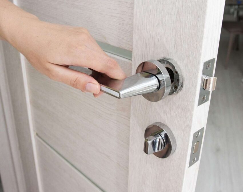 Sticking Interior Door