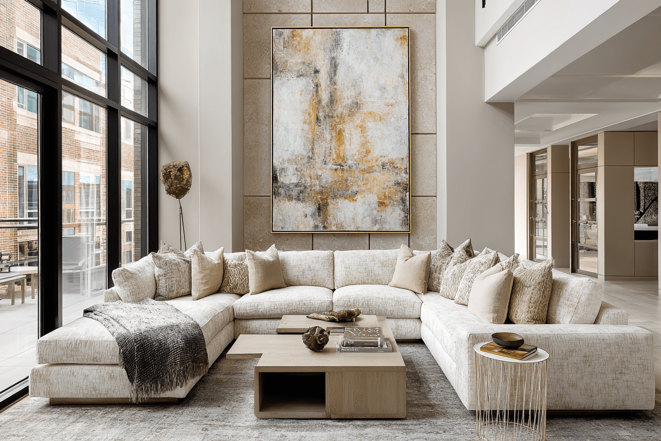 Living Room Wall Art Height: Get the Placement Right Above a Sofa